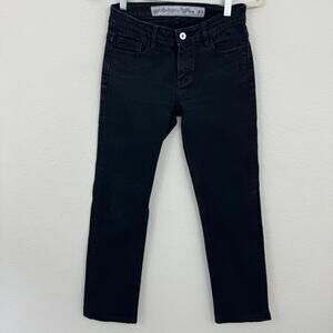 Good Society Women's Straight Leg Denim Jeans Black Size 27